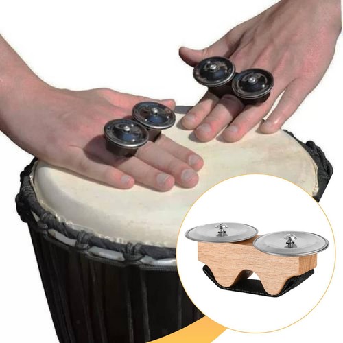 Cloche percussion main - de,
