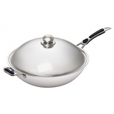 Sauteuse wok inox 6 Litres, (Ø)360 mm