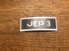 1 Pochoir logo « JEP 3 »