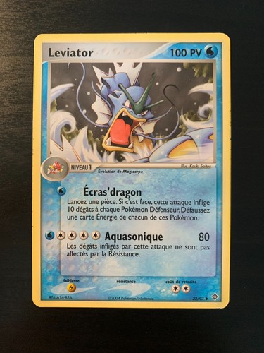 Carte pokémon léviator - :,