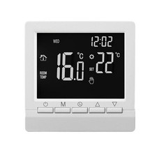 Thermostat d'ambiance numérique programmable avec affichage LCD de la températ