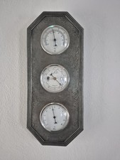 Barometre Thermomètre Etain