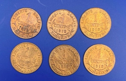 Centime dupuis 1912 spl lot - 1, (lot