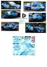 Decals 1/43 Subaru Impreza WRC