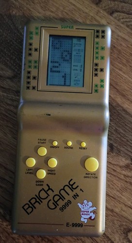 Vintage brick game - brick,