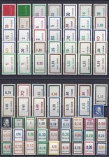 (107) TIMBRES FICTIFS FRANCE N** BONNE COTE