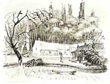 BOUDET   PIERRE   LITHOGRAPHIE