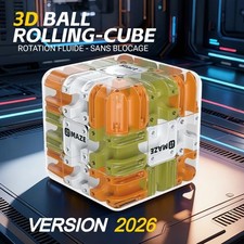 Cube Labyrinthe A Bille 3D