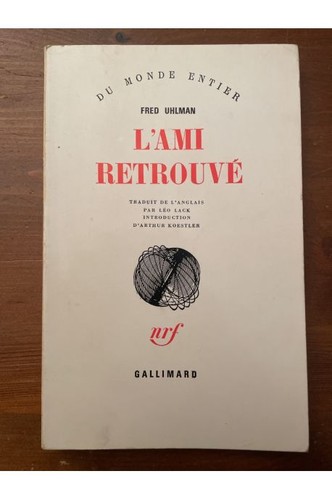 Ami retrouvé fred uhlman - uhlman,