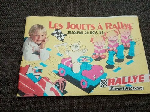 Catalogue rallye 1986 pages - catalogue,