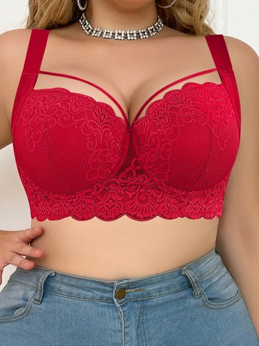 Comfortable lace underwired - lace,