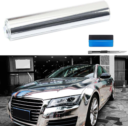 Chrome mirror silver - chrome, car