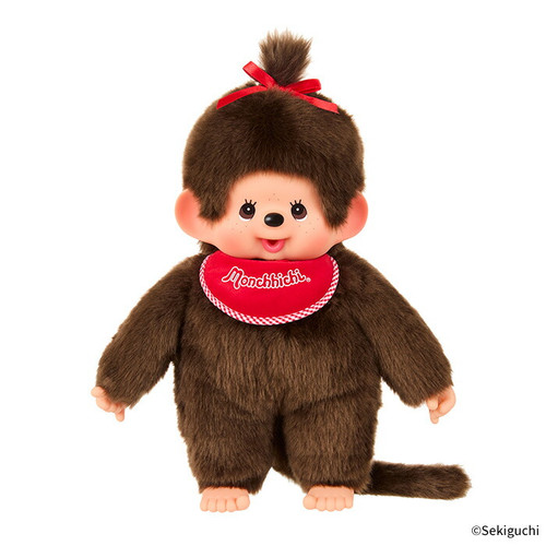 Peluche fille marron