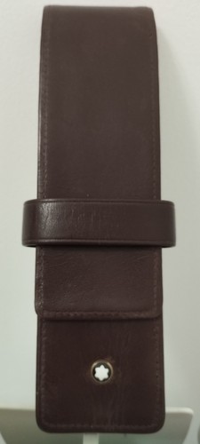 Montblanc leather burgundy - montblanc,