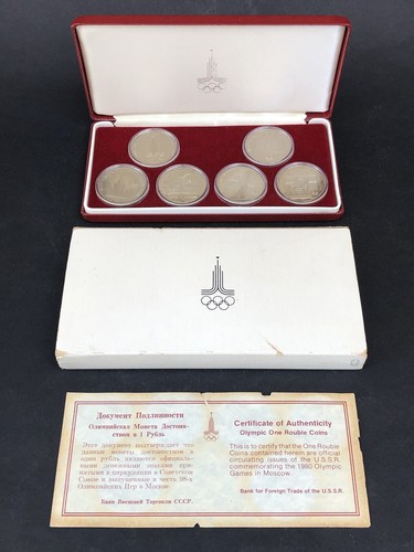 Superbe coffret pieces 1 - 6,
