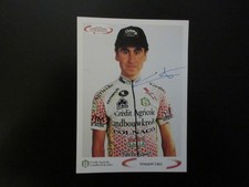 Autographe Vincent Cali sur carte Cycl8