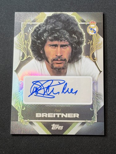 Paul breitner autographe - paul,