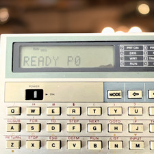 Ordinateur de poche programmable Casio PB-100 BASIC vintage LCD testé Japon rare