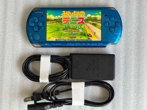 Console sony psp 3000 bleu - console,