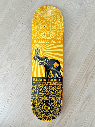Shepard fairey salman agah x - fairey,