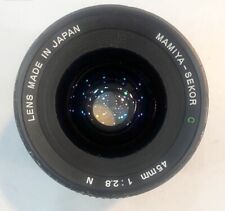 Mamiya Sekor C 45mm 1:2.8 N for 645 Super 645 Pro TL M645 1000s J