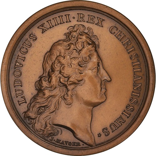 France médaille louis xiv - louis,