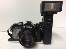 APPAREIL PHOTO CHINON CE-4 AVEC OBJECTIF AUTO CHINON 1:1.9 50 mm