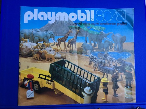 Rare catalogue playmobil 1980 - playmobil,