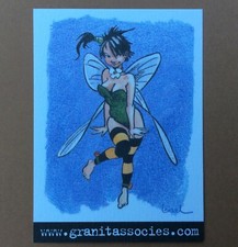 BD Image de GRANIT ASSOCIES LA FEE Clochette PETER PAN par LOISEL 5,4x7,9cm