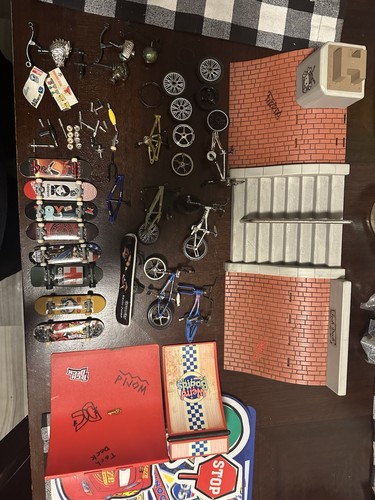 Vintage tech deck - playset, ramp