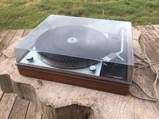 platine vinyle Thorens TD 150 MK2 avec cellule Schure Avec Cache Poussiere