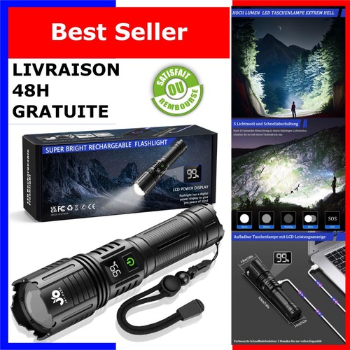 Lampe torche led ultra - lampe,