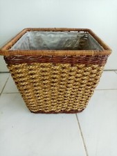Corbeille cache pot carre - corbeille,