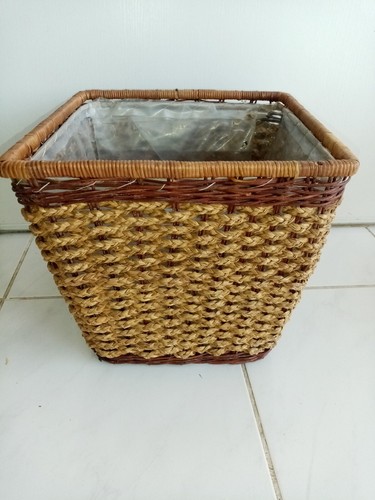 Corbeille cache pot carre - ,
