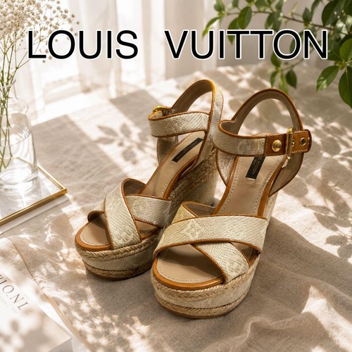 Sandales compensées louis - sandales,