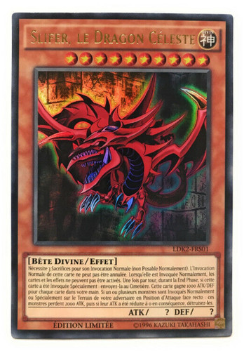 Carte yugioh slifer - le, dragon