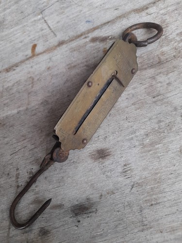 Peson salter ancien - peson, laiton