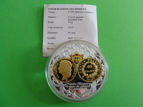 Splendide médaille cu - mÉdaille,