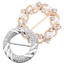  2pcs Circle Foulard Bague