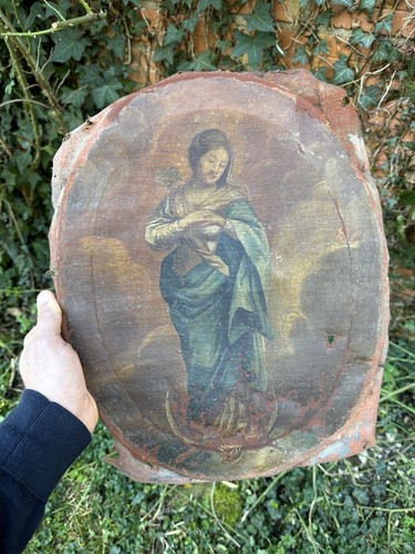 Huile sur toile - huile,