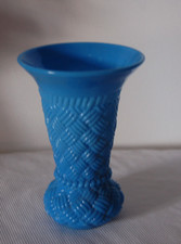 vase en opaline bleue 15 cm 