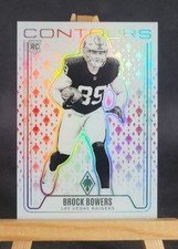 Panini Phoenix 2024 Brock Bowers RC Contours 57/99 Raiders #CON-BBS