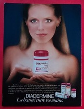 Publicité de presse: Produit de Beauté Hygiène Soins DIADERMINE  1981