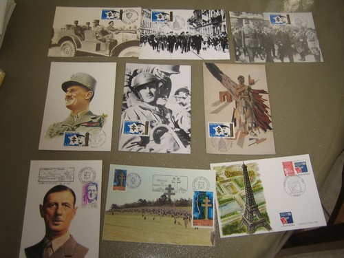 Lot cartes 1er jour - 1er,