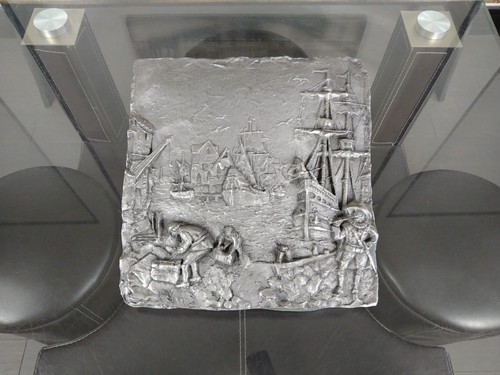 Ancien tableau plaque - -,