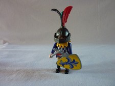 PLAYMOBIL PERSONNAGE CHATEAU SOLDAT CHEVALIER EN ARME