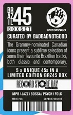 Ltd Offer / BRAZIL BRZ45 BOX Mr Bongo 7’ BOXSET 45T Disquaire Day 2025