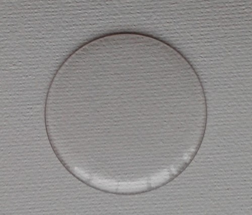 Verre minéral montre - , à