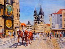 HST   Pragues   place de l'horloge