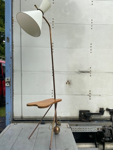 Lampadaire diabolo 1950 laiton - diabolo,